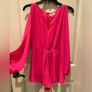 Umgee cold shoulder romper